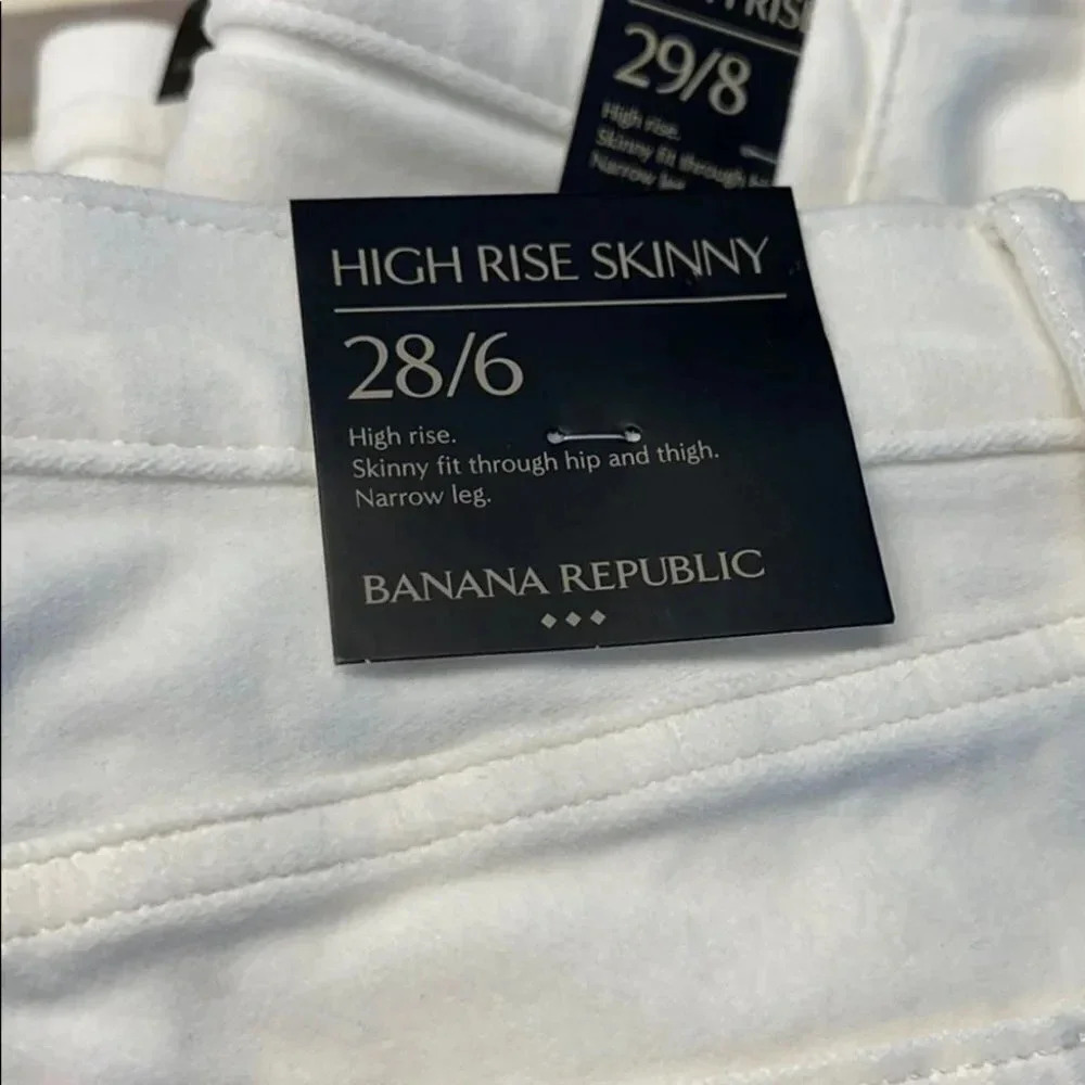 banana republic high rise skinny uncut cord - Picture 6 of 16